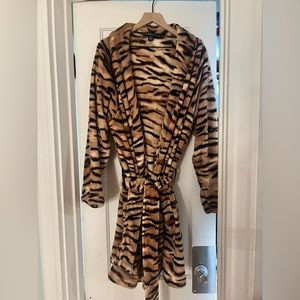 Victoria’s Secret Tiger Print Plush Robe